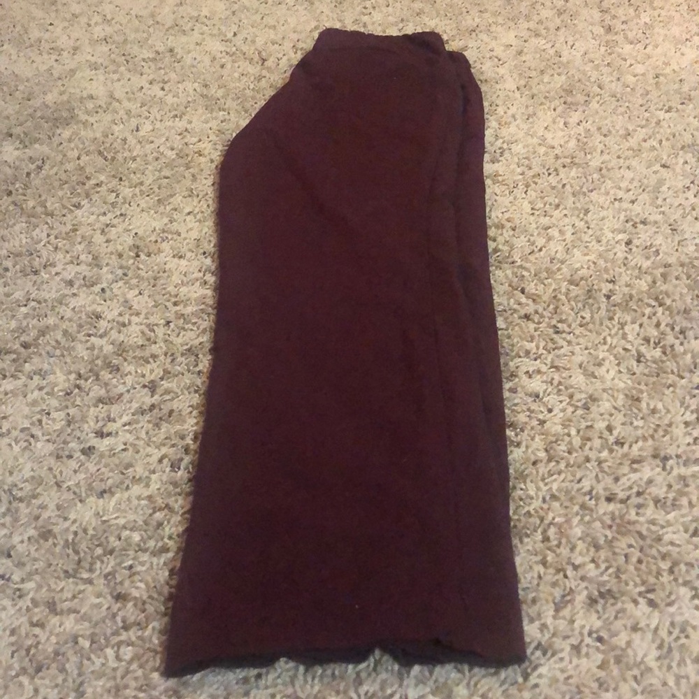 Wide leg dress pants